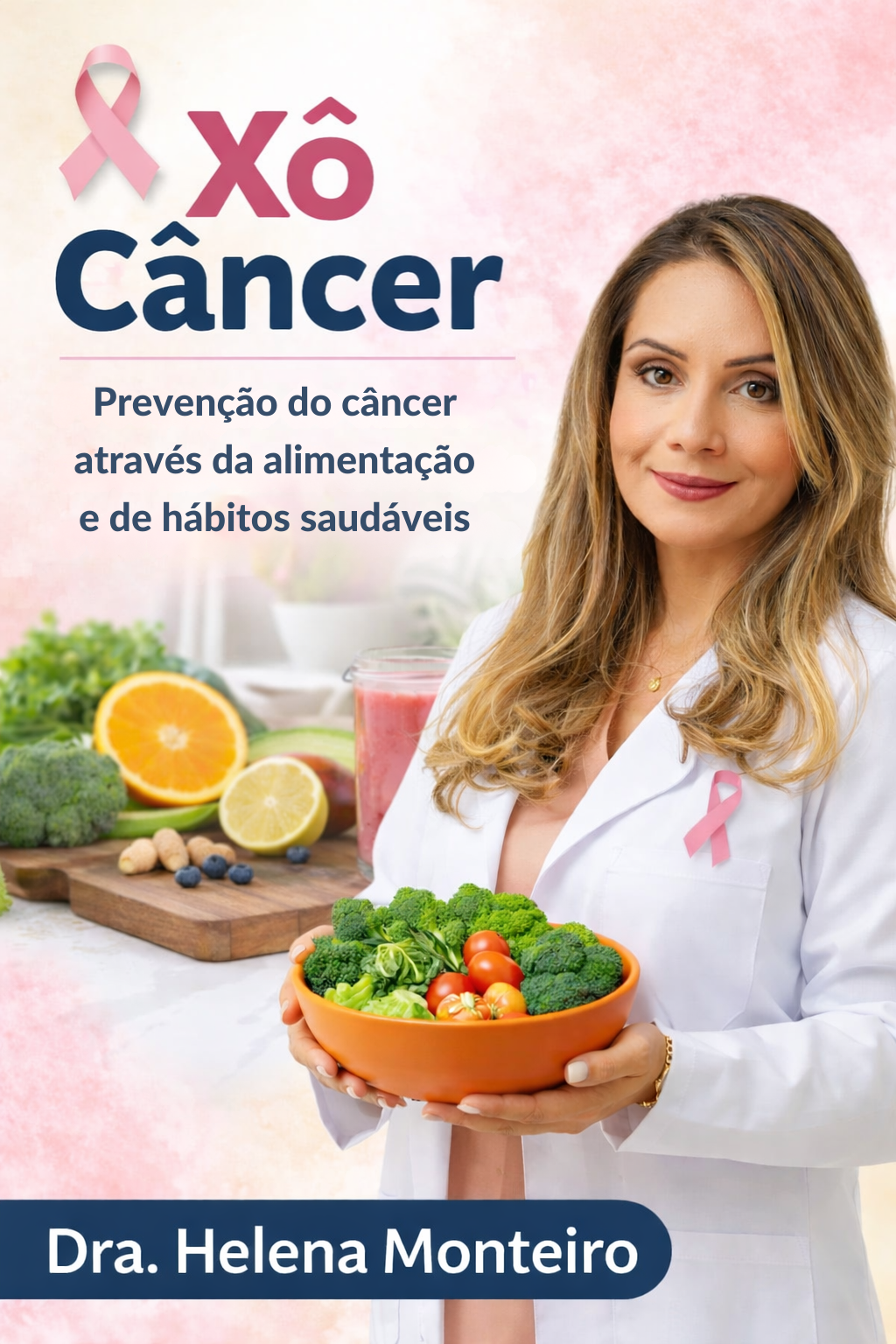 E-book Xô, Câncer! - Prevenção do câncer através da alimentação e de hábitos saudáveis - Dra. Helena Monteiro
